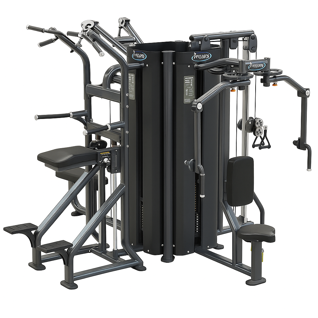 Nighthawk Pinnacle Quad-Stack Multi-Station Gym